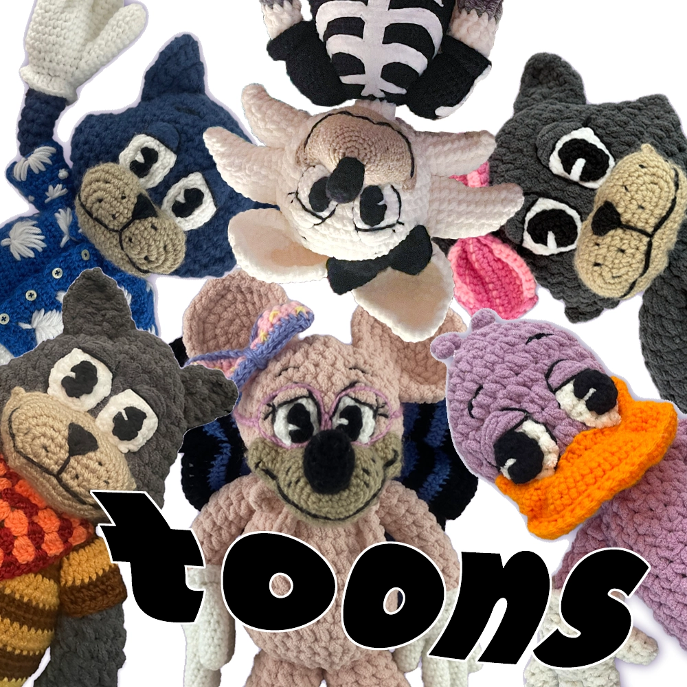 Custom Toontown plushies collection