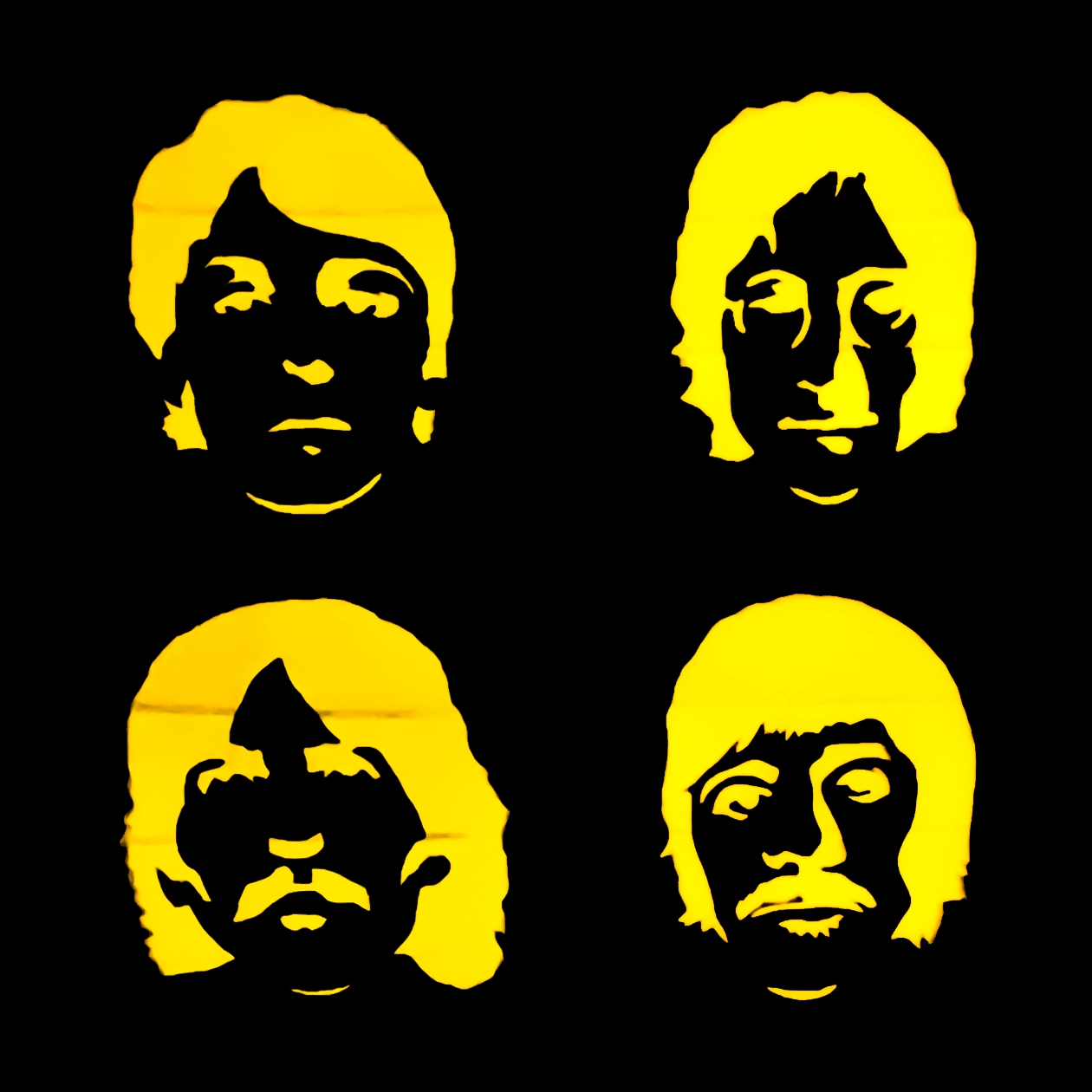 The Beatles Fab Four Pumpkins - Image 3
