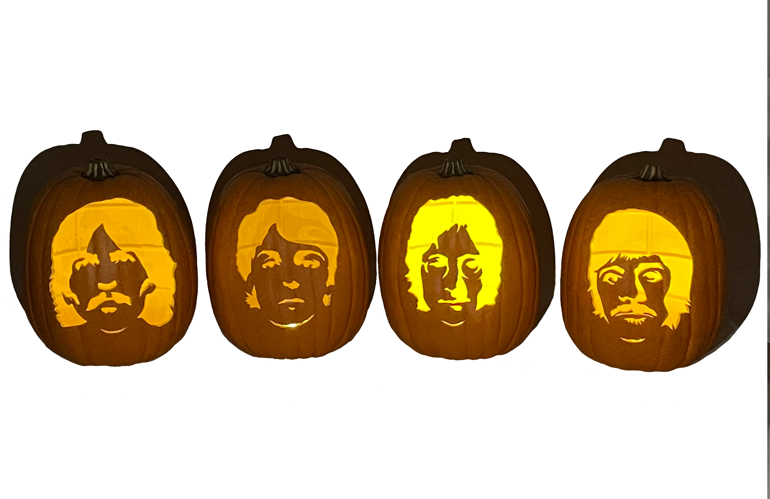 The Beatles Fab Four Pumpkins - Image 6