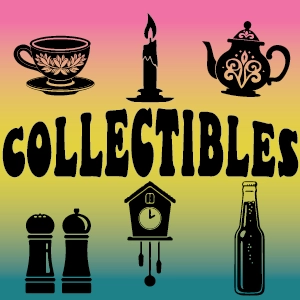Treasure Listers eBay Collectibles category banner, branded graphic for vintage and rare finds