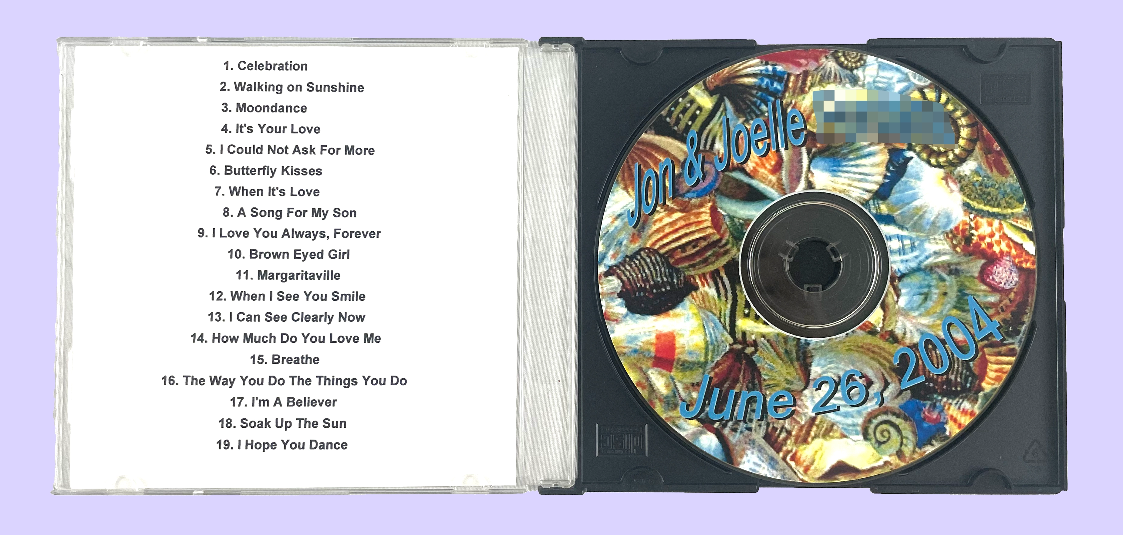 Homemade Wedding CD image 2