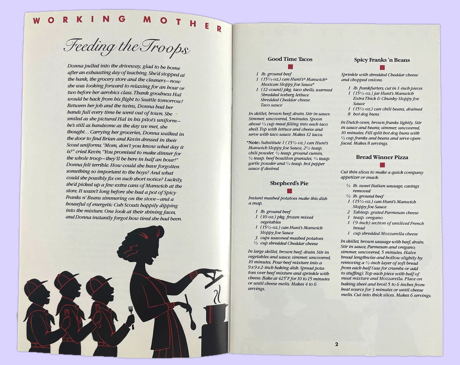 Manwich's "Dinnertime Dramas" image 3