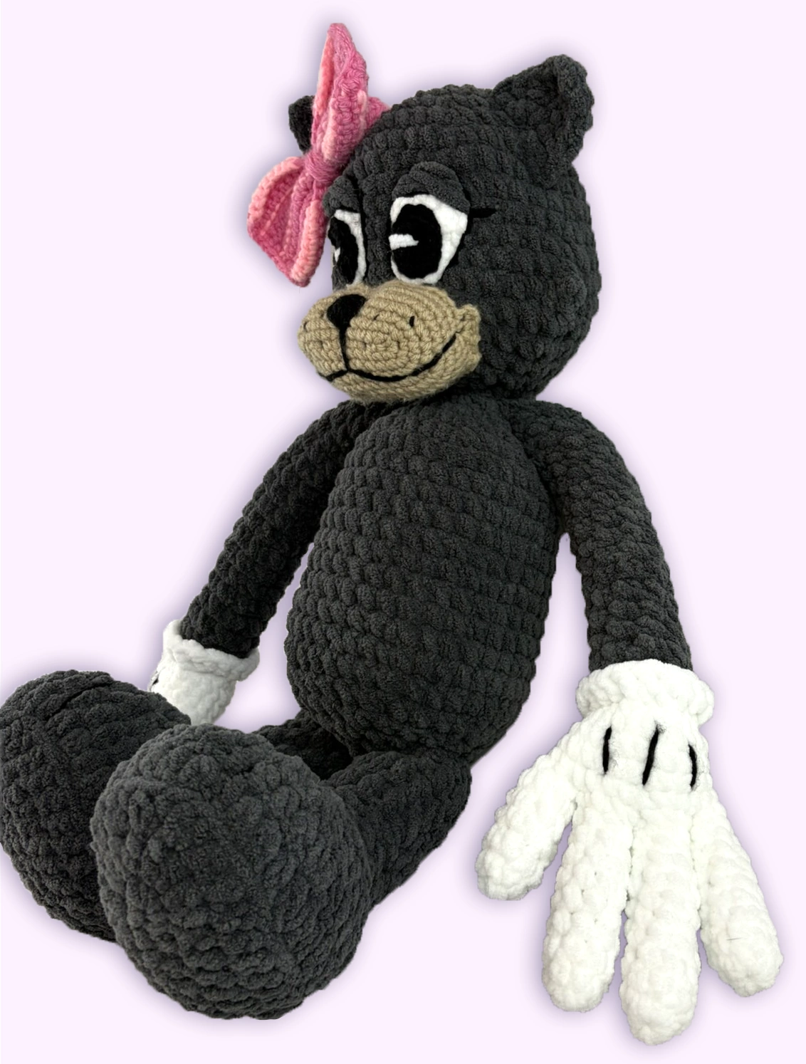 Side view of Pancake the Toon character