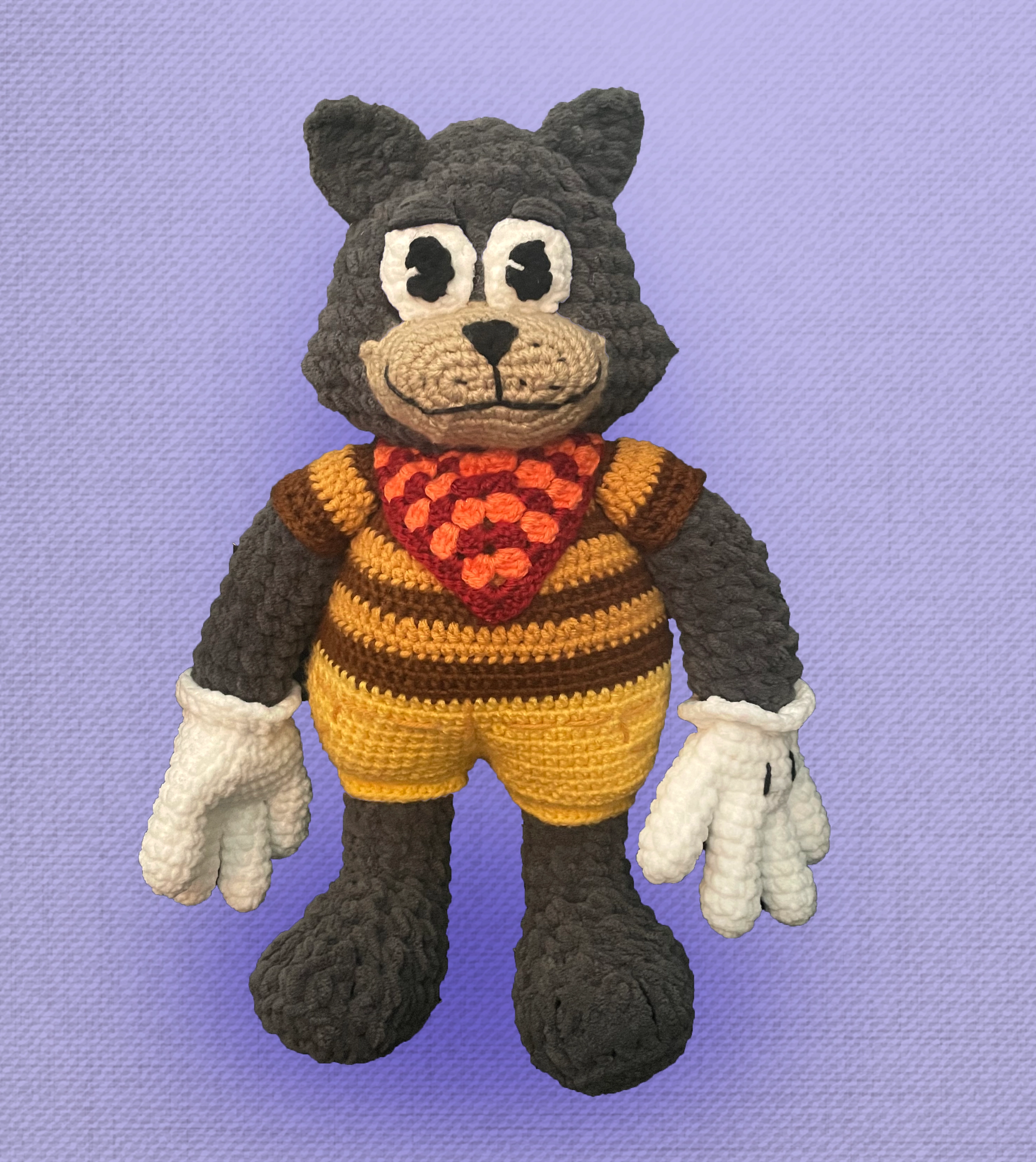 Spicy T-Bone standing, front view